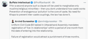 Uttarakhand's Uniform Civil Code Bill - 'live-in relationship to be registered' 